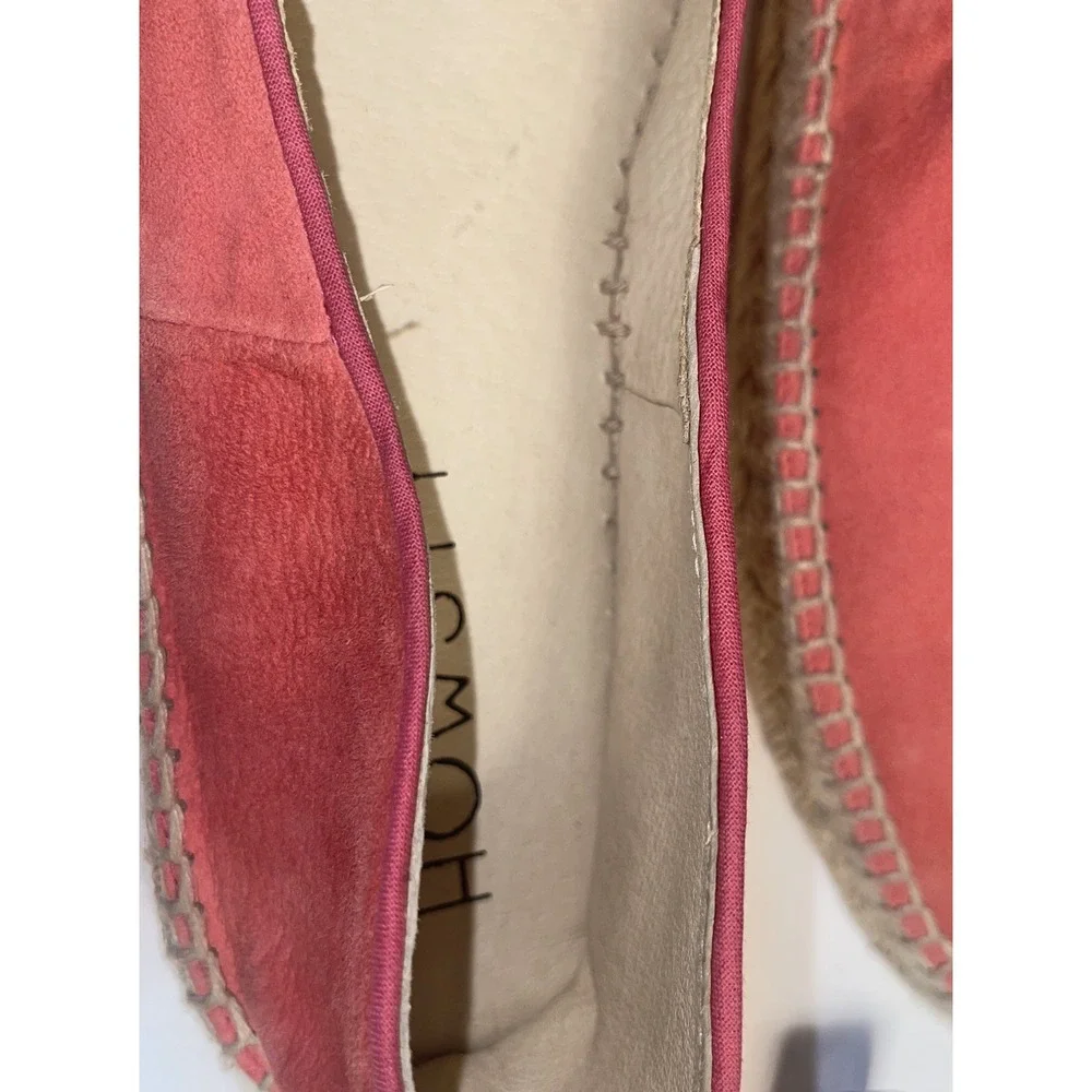 Anthropologie Howsty Pink‎ Suede Size 41 Espadrilles USA Sz. 10